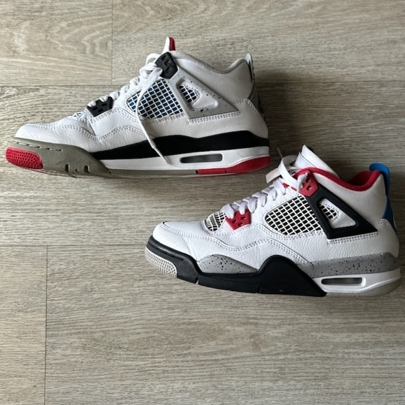 Air Jordan (GS) 4 Retro "WHAT THE" 2019 - Picture 3 of 16